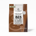 Callebaut 823 milk chocolate callets packaging