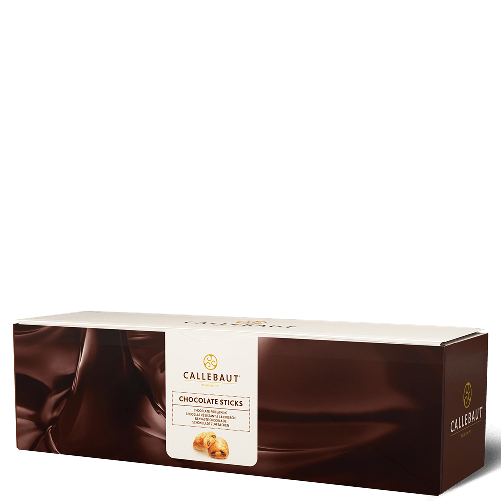 Callebaut dark chocolate baking sticks 8 cm, 1.6 kg box of 300