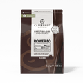 Callebaut Power 80 dark chocolate callets packaging