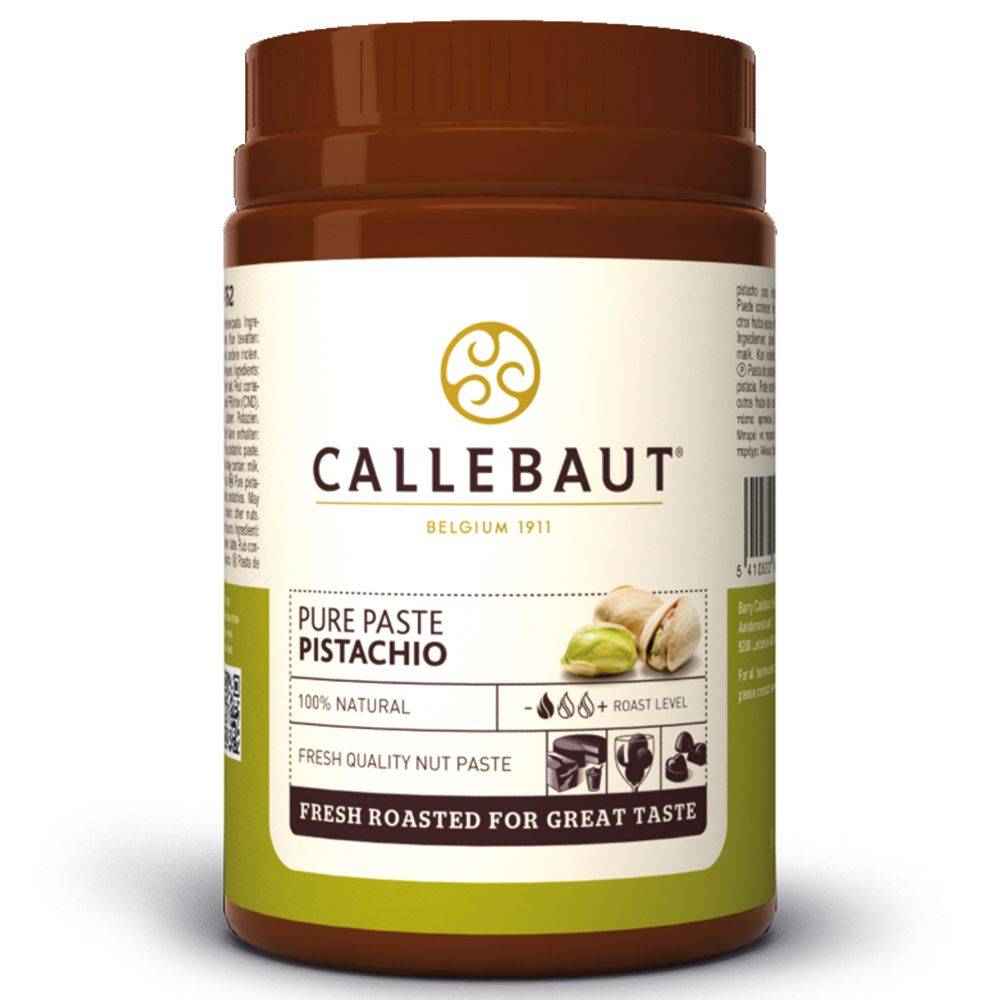 Callebaut pure pistachio paste 1 kg bucket